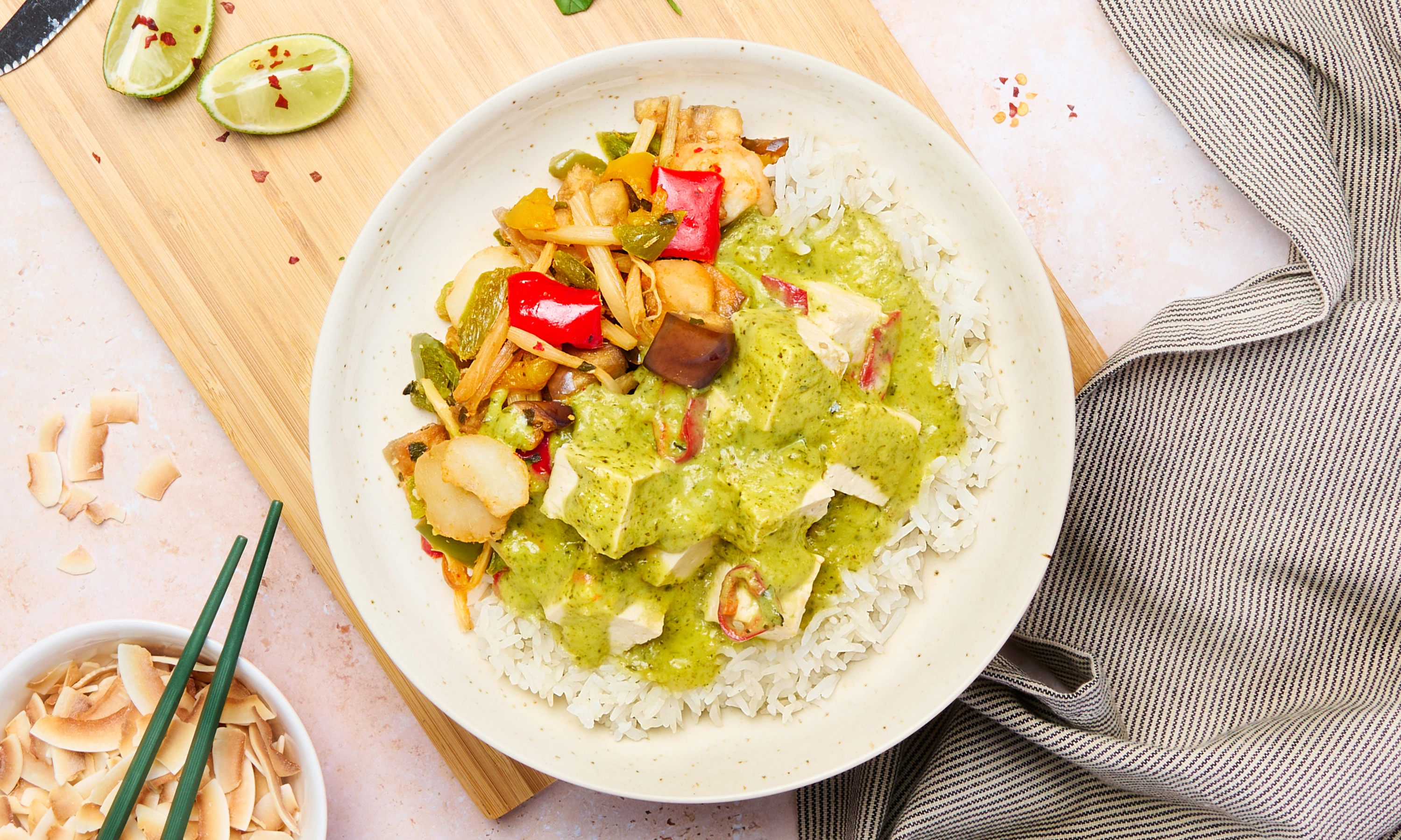 Thai Green Tofu Curry
