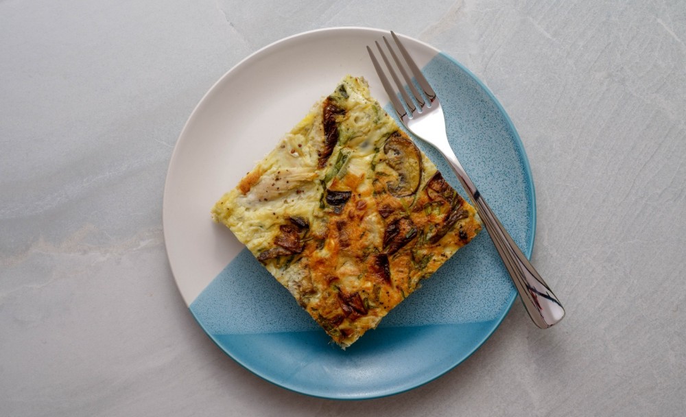 Chicken & Mushroom Frittata
