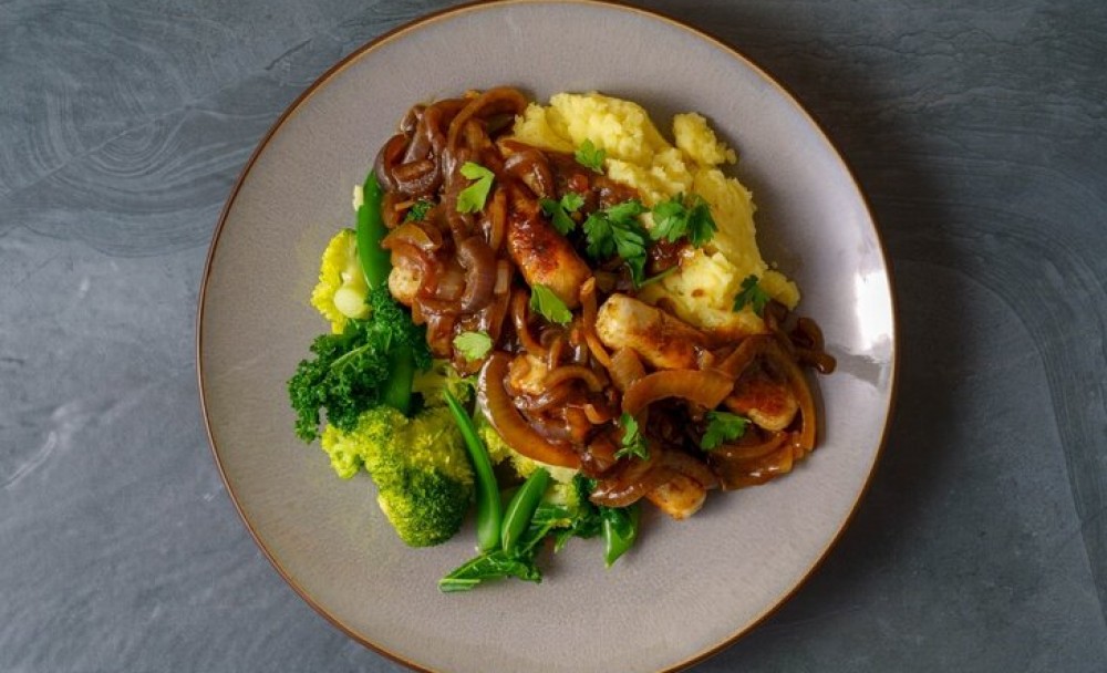 Sausage & Mash with Gravy
