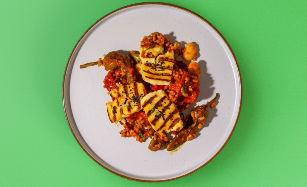 Halloumi & Black Sesame