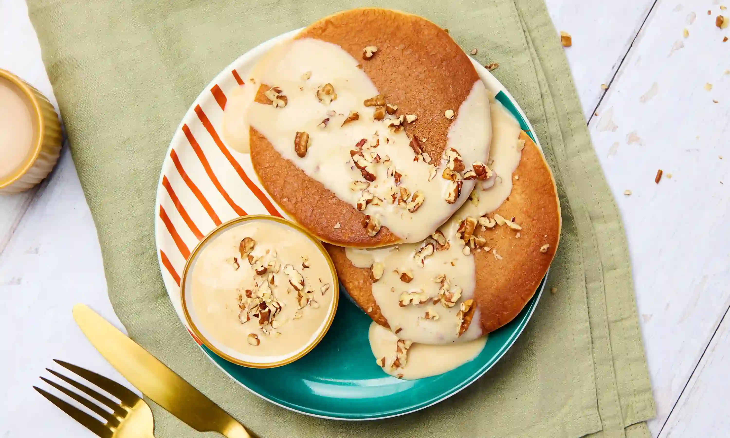 Maple & Pecan Protein Pancakes