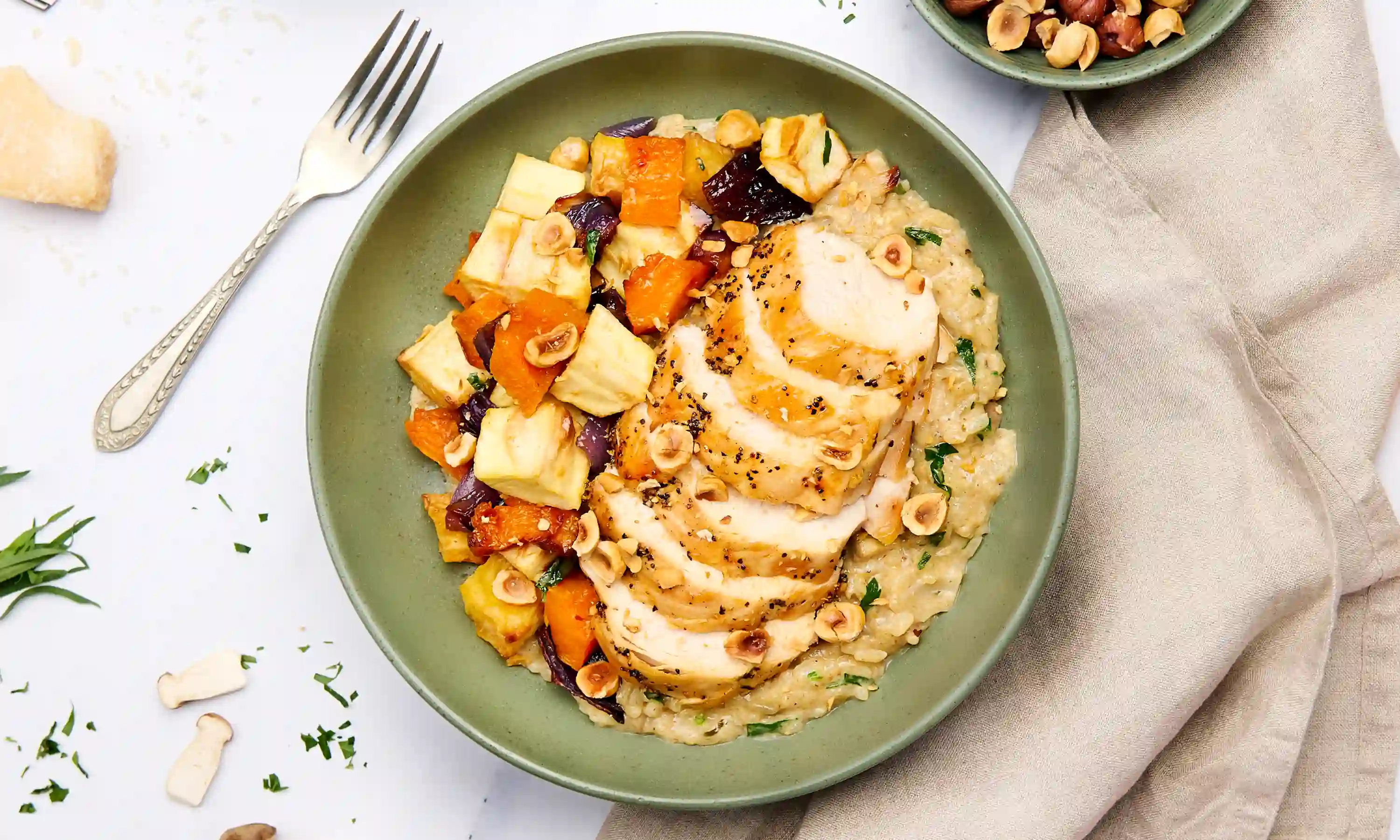 Chicken and Mushroom Risotto