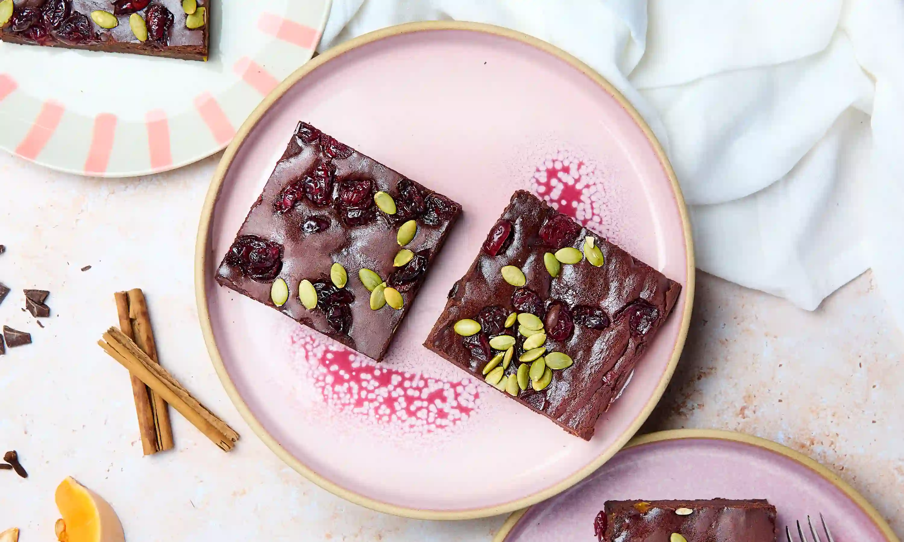 Pumpkin Spiced Brownie