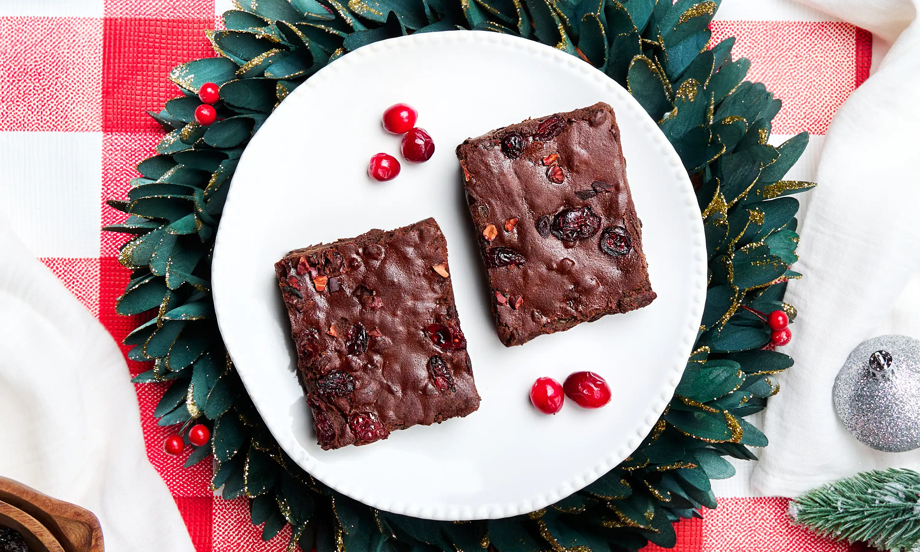 Mince Pie Brownie
