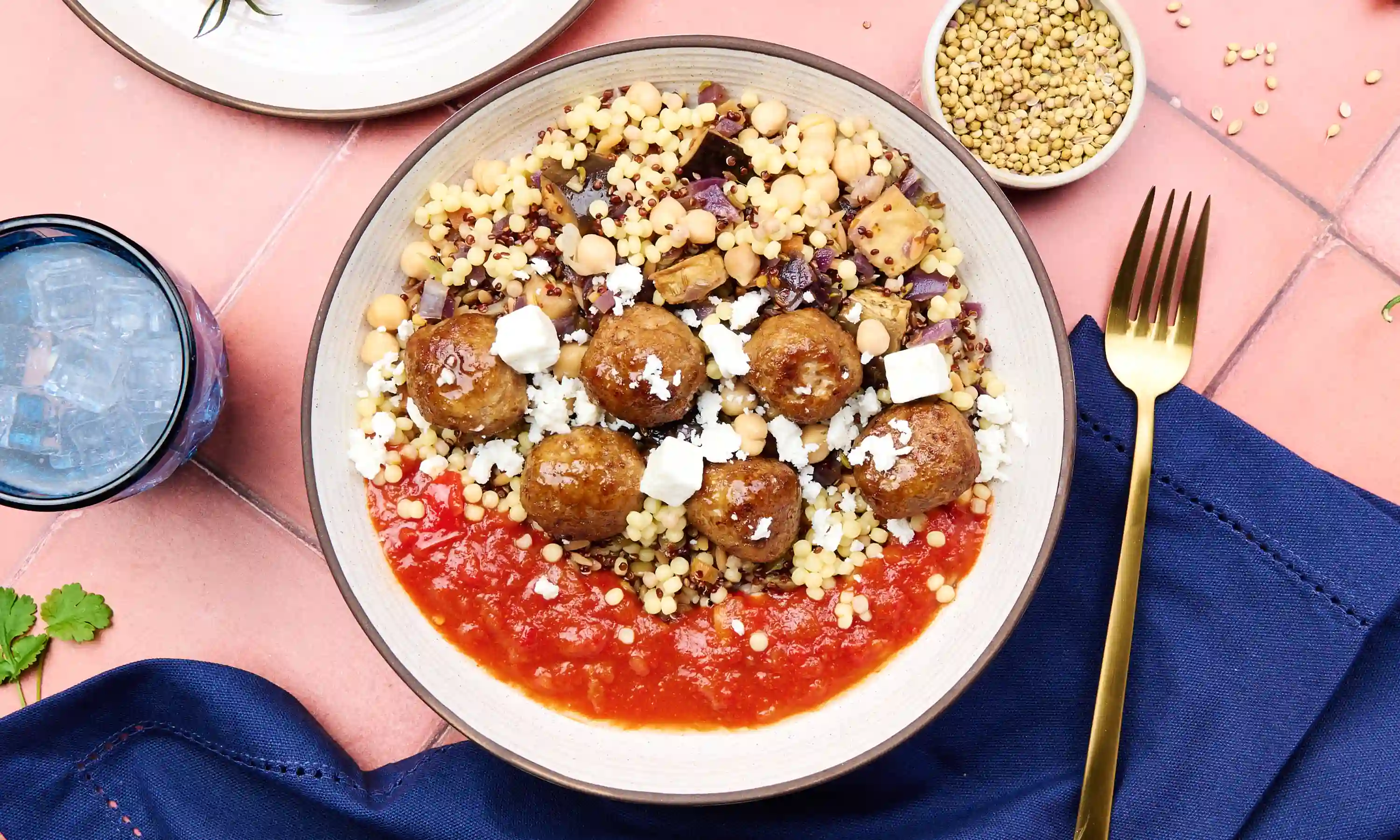 Moroccan Style Harissa Meatballs