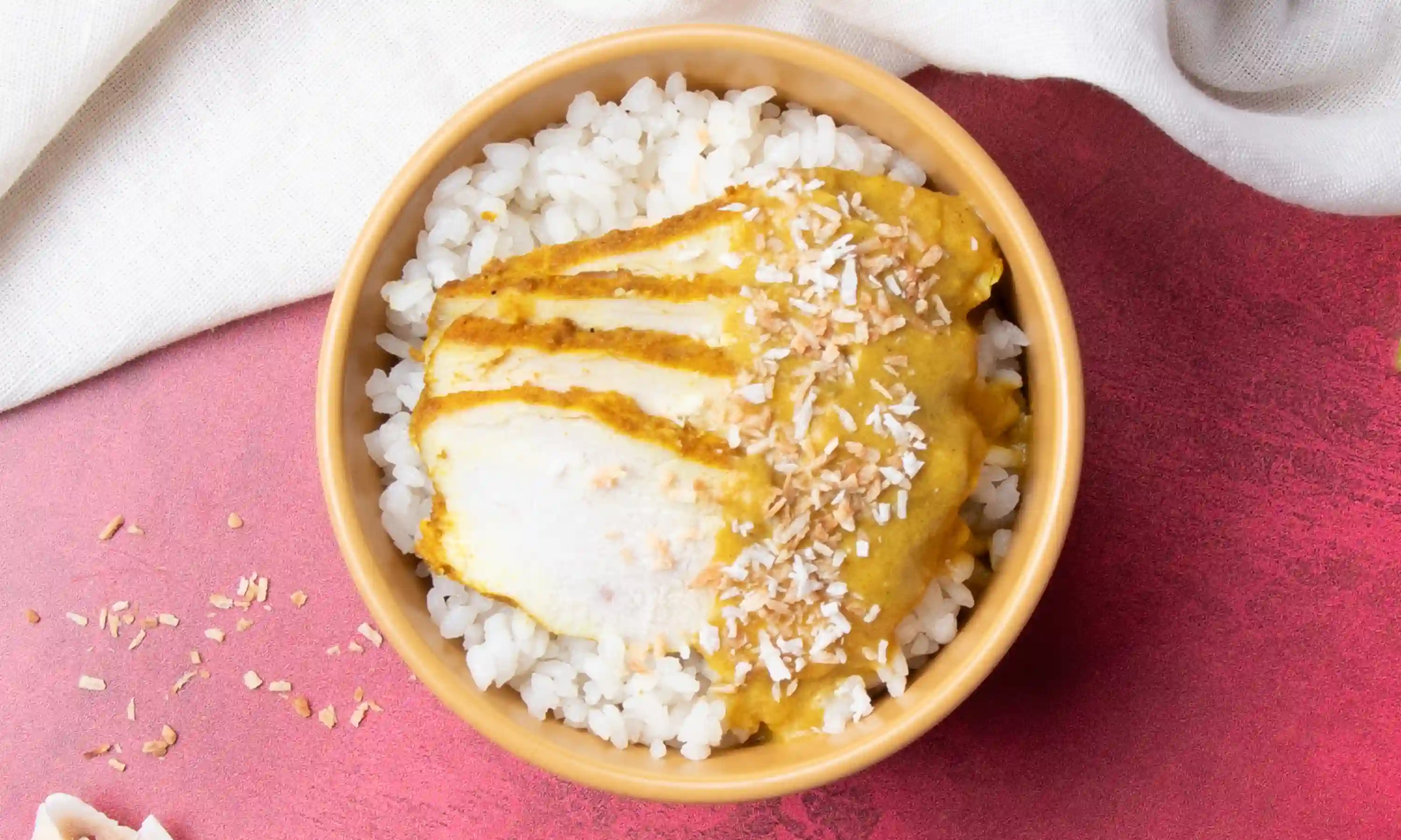 Naked Chicken Katsu Rice Pot