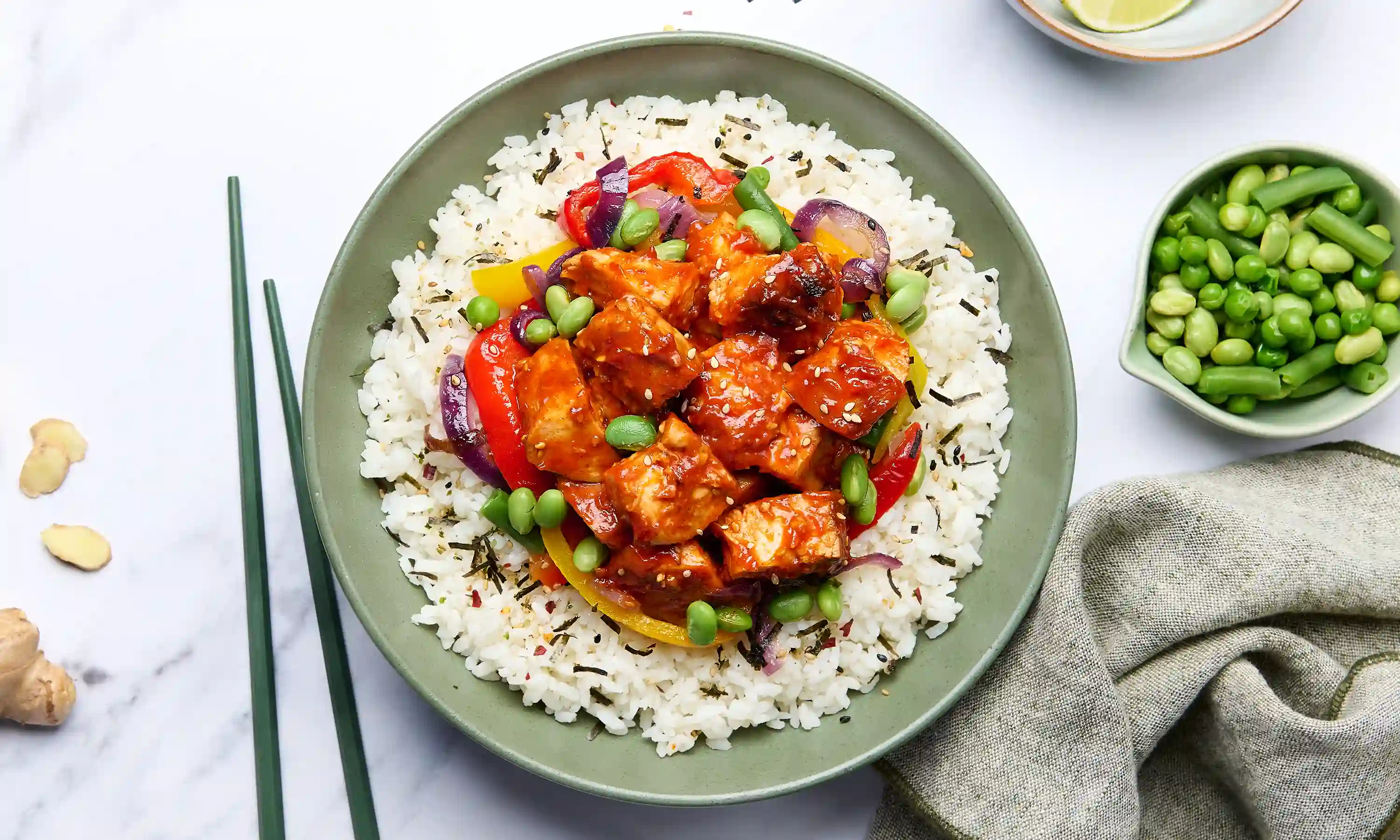 Sticky Korean Chilli Chicken
