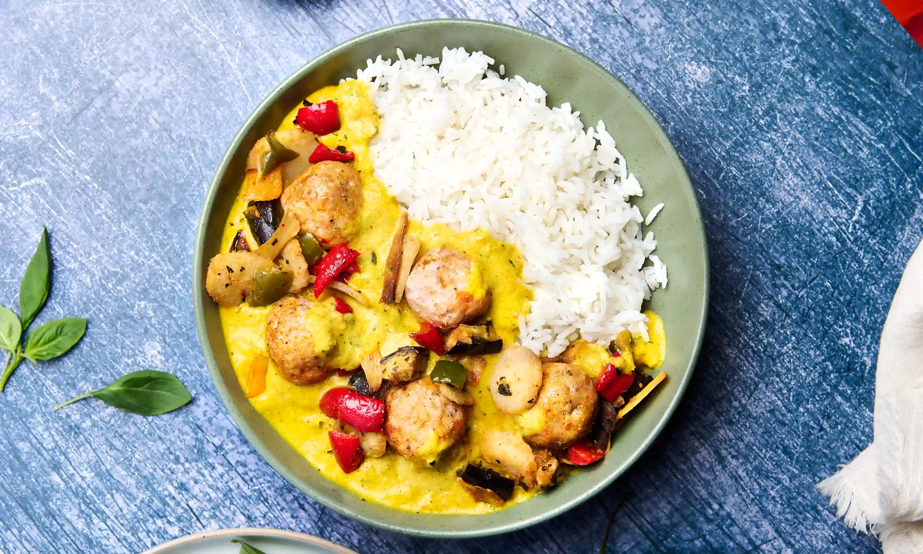 Thai Coconut Chicken Meatballs