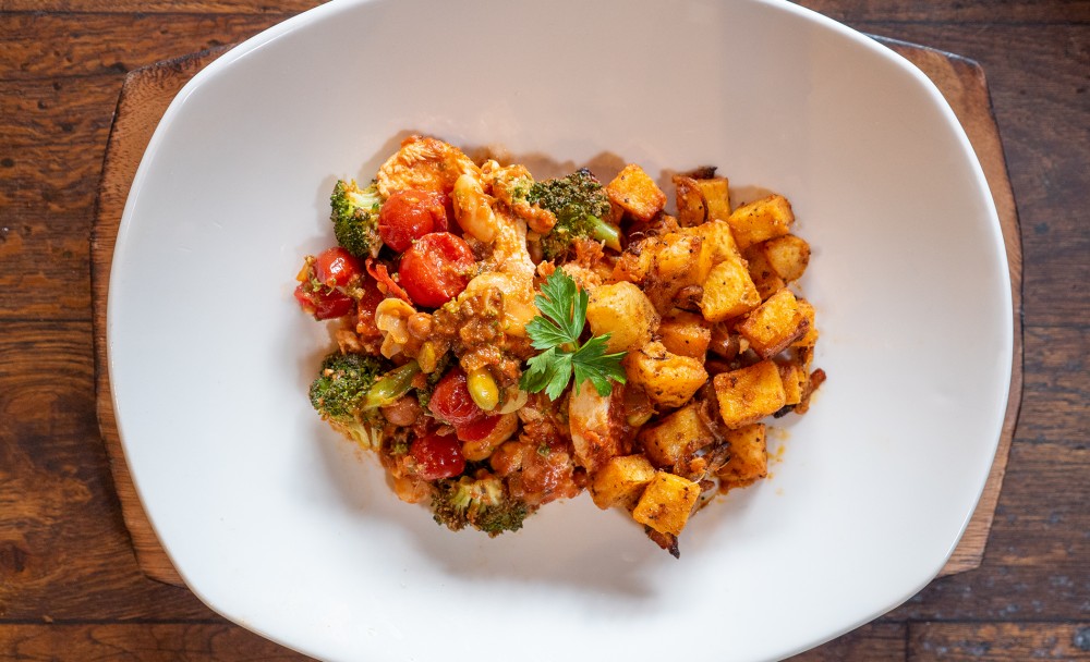 Chicken, Chorizo & Bean Stew