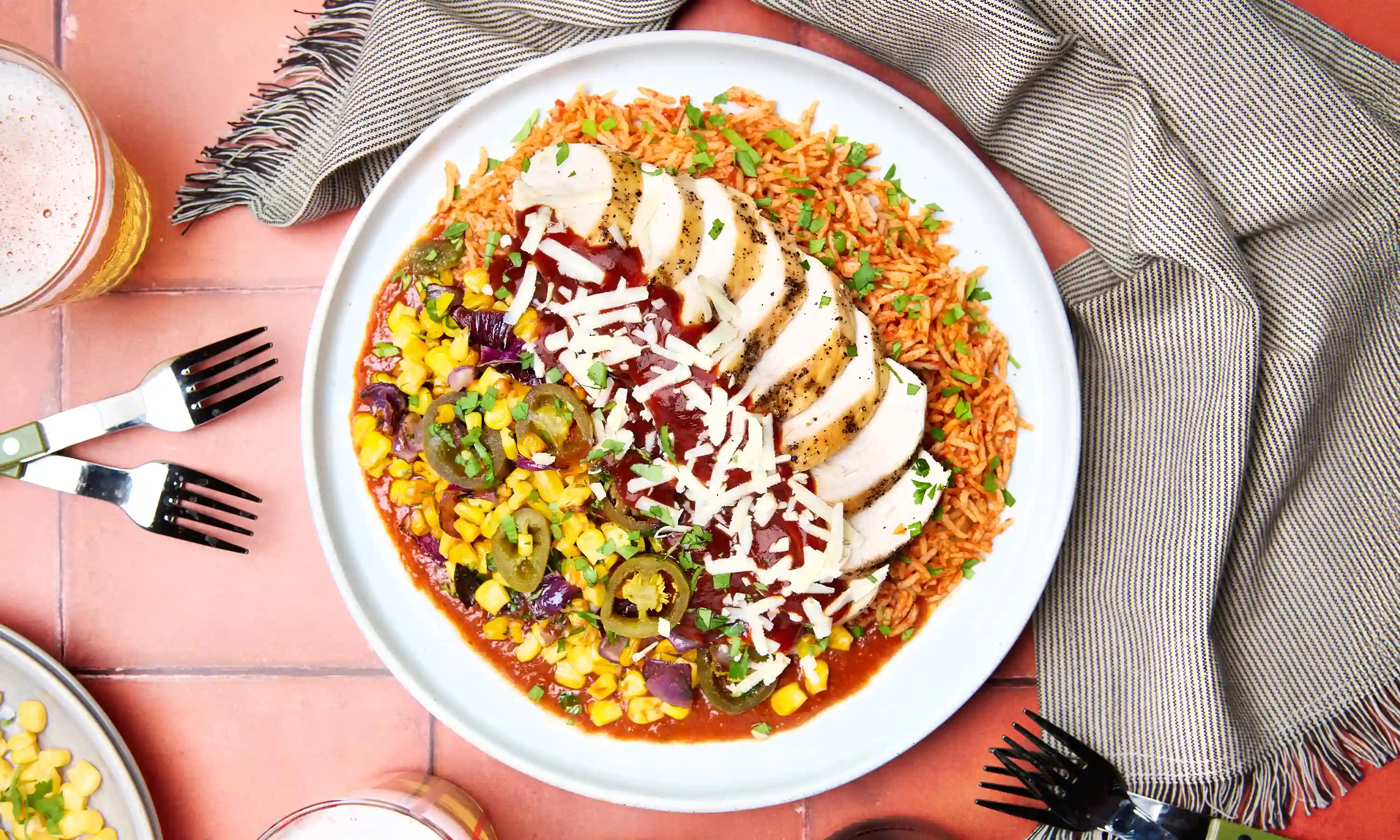 Maple BBQ Chicken with Sweetcorn Salsa