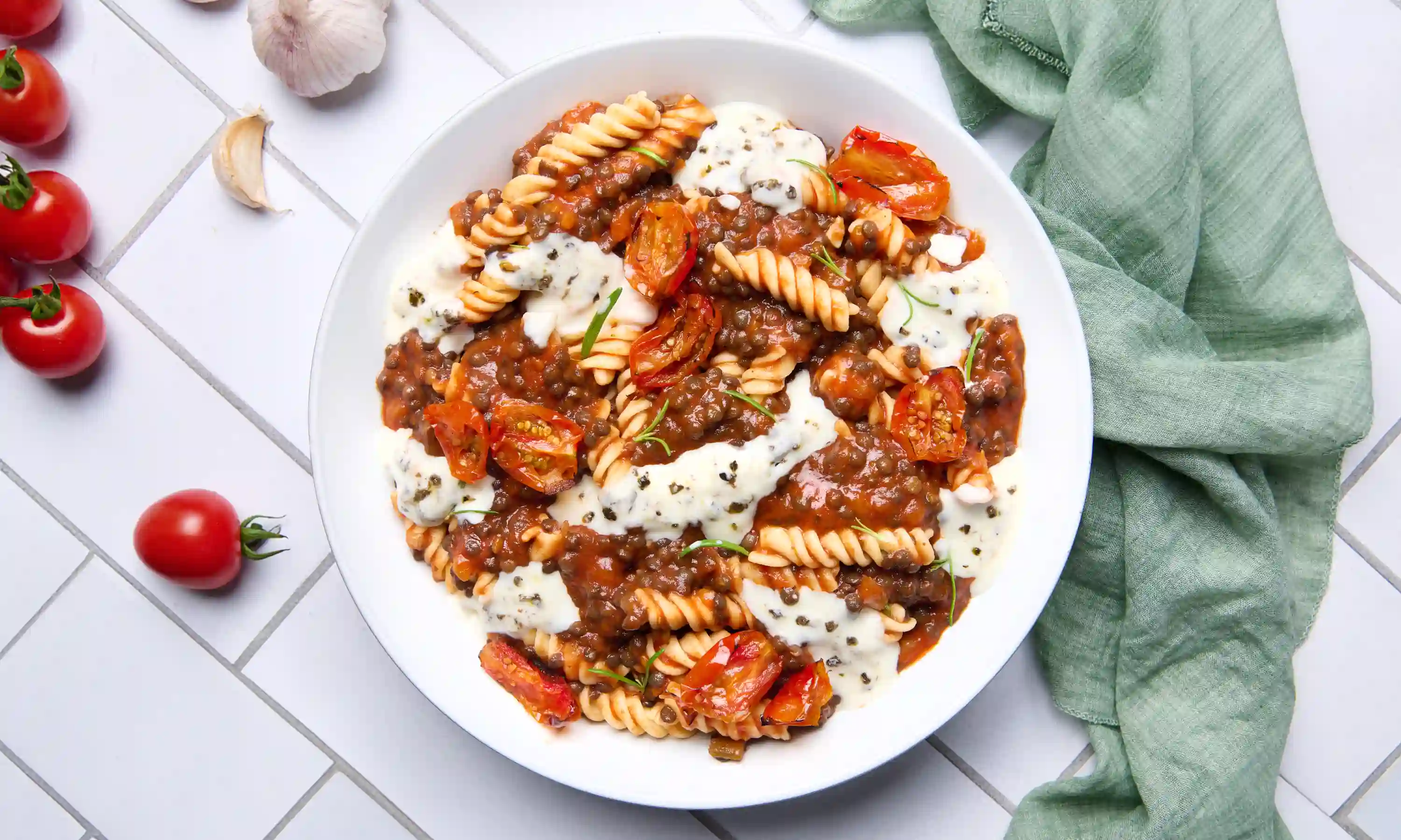 Beluga Lentil and Truffle Ragu